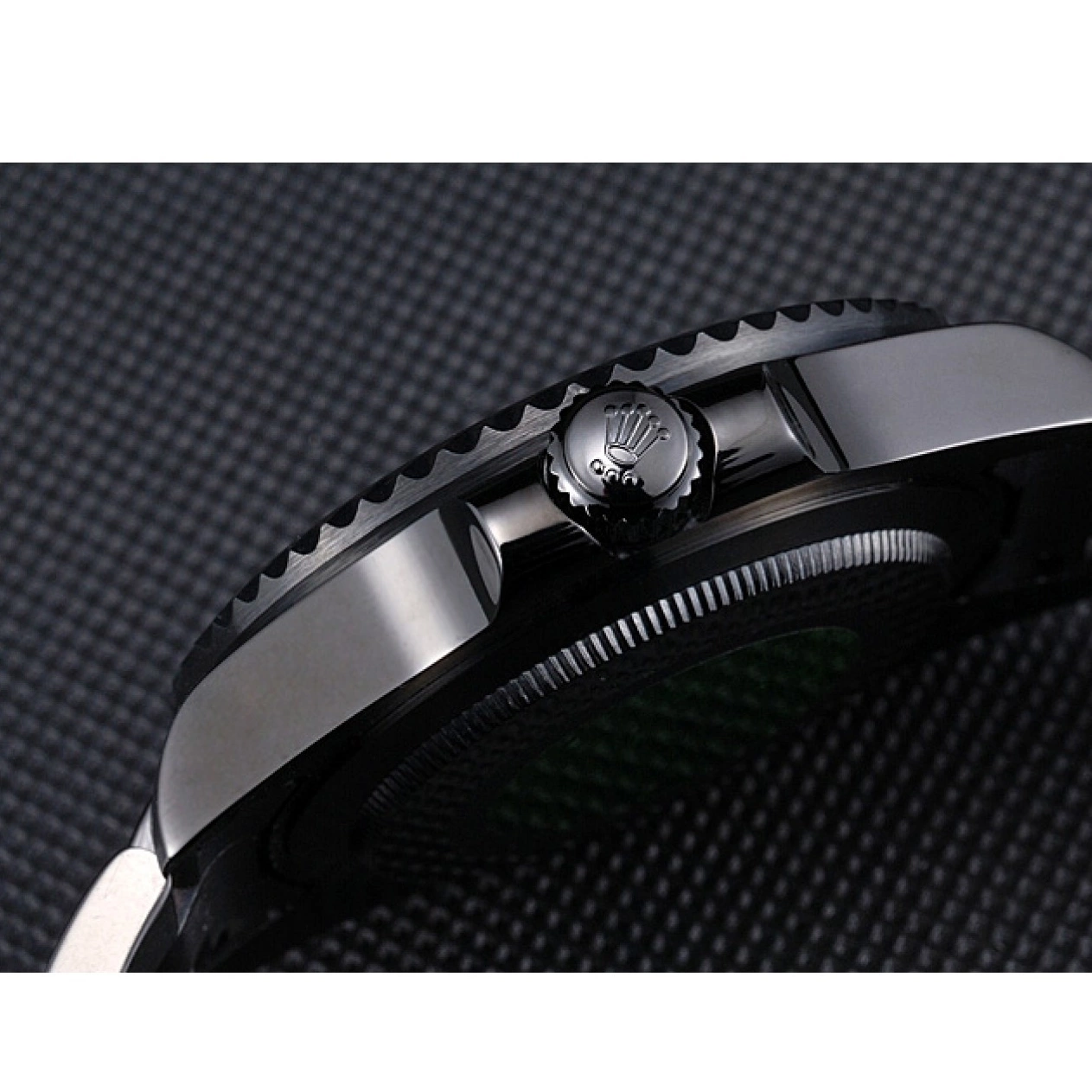 Aaa replica watch 622007 Black Stealth Rolex Submariner Ceramic 0819